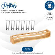 SteadySip Tequila Shot Glass Shooter Glass Liquor Shots Glass Set Shots Shooter Glass Shot 杯 烈酒杯