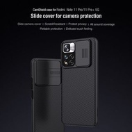 小米 紅米 Xiaomi Redmi Note 11 Pro / 11 Pro+ 5G  - Nillkin 黑鏡系列 手機硬殼 保護鏡頭滑蓋設計 保護套 Realme CamShield Case &amp; Silde Cover for Camera Protection
