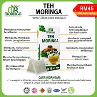 Moringa Teh 100% original MR Moringa HQ Untuk Tambah Susu Badan Ibu / Anti Kanser / dll .. (30 Uncang x 2 Gram)