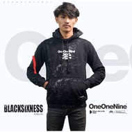 Hoodie ONEONENINE BLACK SIXNESS SERIES