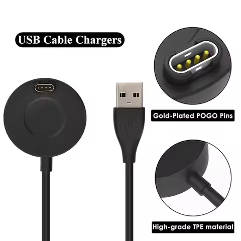 1M Smart Watch Charger For Garmin Fenix 7X 7 Pro 6 6X Pro 5 5X Plus Epix Pro Gen 2 955 945 935 255 C