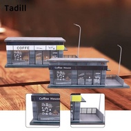 Tadill 1/64 Scale Model Car Display Case Cafe Diorama Ornament Scenario Display Box