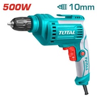 TOTAL สว่านไฟฟ้า 500 วัตต์ 3/8 นิ้ว [10 มม.] [หัวสว่านแบบมือบิด] รุ่น TD2051026-2 / TD2051026 [ Chuc
