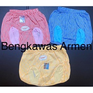 [6/ 12 PCS] USAGI - SNI Checked Baby Pop Pants, Usagi Brand