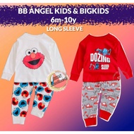 🔥VIETNAM BB ANGEL🔥Pyjamas Kids unisex/Baju Tidur Budak Lelaki size BABY 6m-10y elmo truck BOY GIRL b