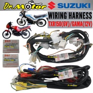 SUZUKI TXR 150 PANTHER GAMA PANTER TXR150 6V 12V WIRING HARNESS BODY WIRE WAYERING WAYER WAYARING WA