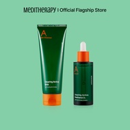 [Korea MEDITHERAPY] A-Clearing Active BHA Facial Gel Foam Cleanser+ Facial Serum/Daily Mild Gel Foam Cleanser, Acne &amp; Blemishes Care for Sensitive Skin