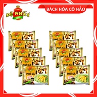 COMBO 10 GÓI PHỞ GÀ CHICKEN FLAVOUR INSTANT RICE NOODLES ĐỆ NHẤT ACECOOK