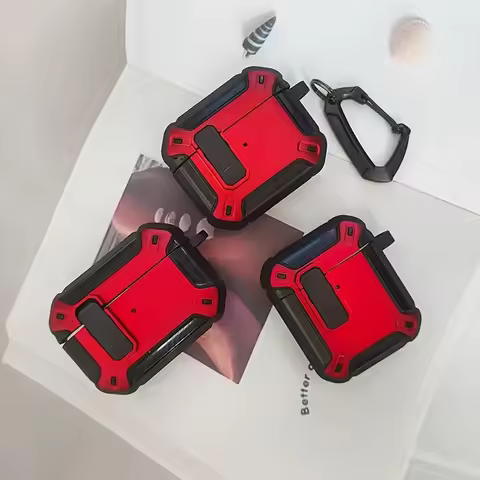 2026 For Airpods Pro 2 Case Luxury Switch Earphone Case Shockproof Cover For Apple Air pods 3 2 1 Pr