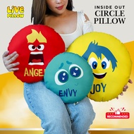 LIVEPILLOW Inside Out Joy Sadness Anger Fear Disgust Anxiety Envy Ennui Embarrassment Pillow Home