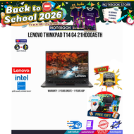 [ผ่อน 0% 10 ด.]LENOVO THINKPAD T14 G4 21HD00A5TH /i7-1360P /ประกัน 3 YEARS