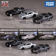 Takara TOMY Niaasan Skyline 2000 GT-R GTR 50 R35 R34ล้อแม็กรถแข่งรุ่น D Iecast รถยานพาหนะรุ่นขนาดเล็กขนาดเด็กของขวัญ