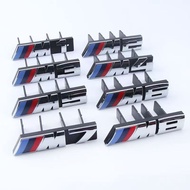 3D Car Front Grille Badge Emblem Buckle Car Styling Accessories For BMW M Logo M1 M2 M3 M4 M5 M6 M7 
