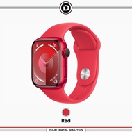apple watch series 9 2023 41mm 45mm garansi resmi ibox indonesia - red 41mm inter