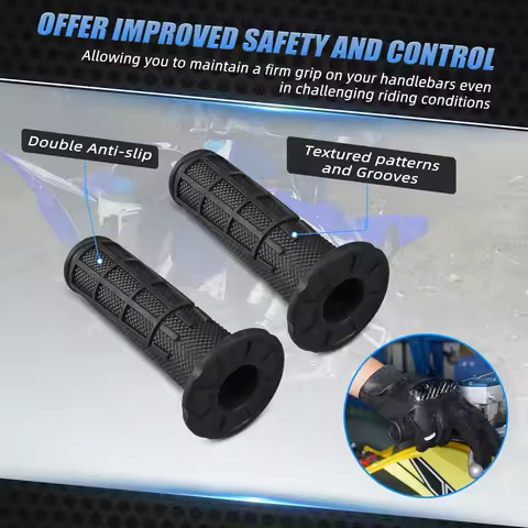 NICECNC 7/8" Hand Grips Universal Throttle Handlebar Grips For Honda TRX 450R Yamaha YFZ450 YFZ450R 