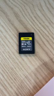 大容量 Sony TOUGH CEA-G  CFexpress type A 320GB 320g 記憶卡 快速