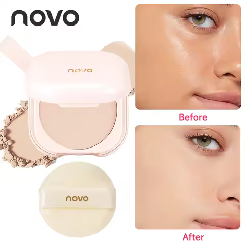Long-Lasting Oil-Control Setting Powder, Matte Loose Powder, Waterproof And Sweat-Proof, Blurs Blemi