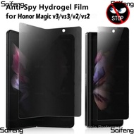 Anti Spy Privacy Hydrogel Screen Protector for HONOR Magic V6 V5 V3 VS3 V2 VS2 V VS Inside Screen Ou
