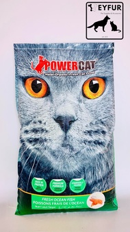 POWER CAT ADULT OCEAN FISH FLAVOUR CAT DRY FOOD - 1 SACK / 8 KILOGRAM -