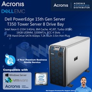 PC Server DELL PowerEdge T350 SNS (Xeon E-2334 3,4GHz, RAM 16GB, 2TB)