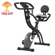 Foldable Spin Bike Upright Recumbent Bike Strength Cardio Training Dual Exercise Cycling