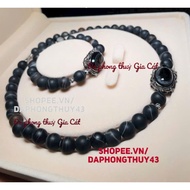 Jewelry bracelet + waistband mixed with 1 eye dzi size 10mm NEW