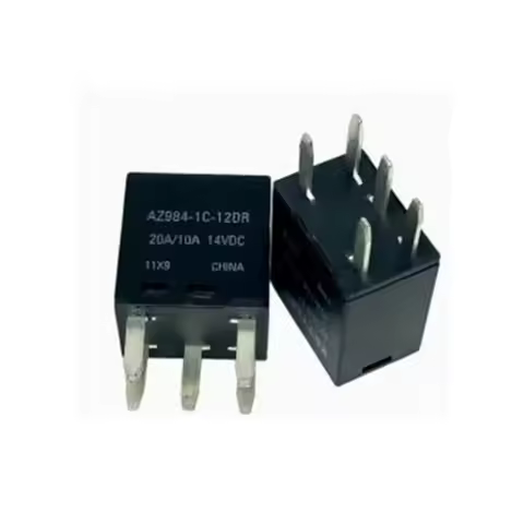 2pcs HOT NEW AZ984-1C-12DR AZ984 1C 12DR 20A/10A 14VDC 5foot relay