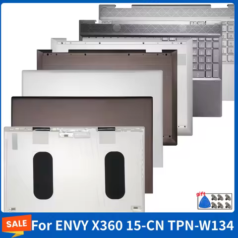 For ENVY X360 15-CN TPN-W134 15M-CN 15-AG 15-BQ 15-CP Laptop Rear Lid Back Cover US Keyboard Palmres