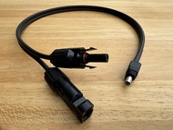 2.5mm² Solar DC Cable Twin Core Double Insulation installed with MC4 Connector and DC 5521 5.5mm x 2