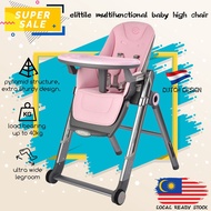[READY STOCK] ELITTILE MULTIFUNCTIONAL BABY CONVERTIBLE HIGH CHAIR BABY DINING CHAIR