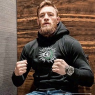 Ready Stock UFC Conner McGregor Men's Hoodie Boxing Fighting MMA Casual Loose Cotton Hoodie