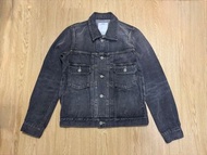 VISVIM 14AW 101 JKT BLACK DAMAGED 牛仔夾克外套