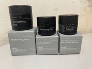 Lumin Men's Correction Trio Set Collection with Moisturizing Balm, Exfoliating Rub and Dark Circle D