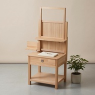Adjustable Art Easel Stool Sturdy Wooden Art Stool Studio Furniture