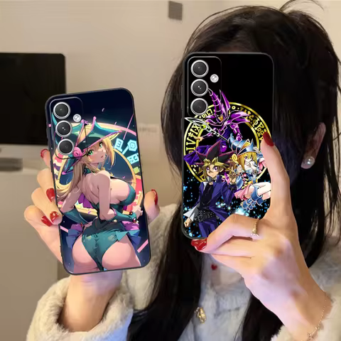 Yugioh Dark Magician Phone Case for Samsung Galaxy S25 S24 S23 S22 S21 S20 S10 S9 Plus FE Ultra Lite