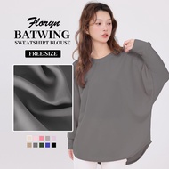 🔥 NEW ARRIVAL 🔥 WOMEN FLORYN BATWING SWEATSHIRT BLOUSE