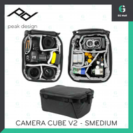 peak design - Camera Cube V2 全新第二代 旅行者快取相機內袋 SMEDIUM 中小號 DSRL 附分隔器 C 型夾 隨身包 防潑水 濾鏡 鏡頭 背包