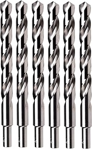 Irwin Tools 71829 29/64-Inch Bright 118-Degree Jobber Length, Pack of 6