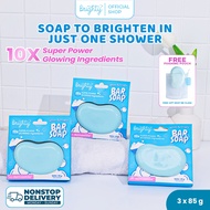 [3 Pcs] Brighty Glow & Bright Bar Soap