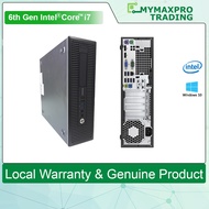 PC i7 HP EliteDesk 800 G2 SFF Intel Core i7 (6th Gen) / 8GB RAM / 240GB SSD / Win 8 Pro (Refurbished