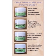 CREAM WAJAH FARMASI LABEL HIJAU