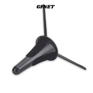 GFNET Folding Clarinet Stand, Folding Tripod ABS+Metal Clarinet Tripod Holder, Portable Black Clarin