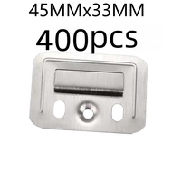 100pcs/1bag Cladding Metal Clip Wpc Wall Ceiling Fluted Cladding Clip Pvc Wall Panel Clip