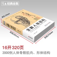 Full Solution Anatomy Reference Book for Human Structure Art Sketch Book Art Painting Introductory T