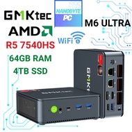 GMKtec M6 ULTRA AMD Ryzen 5 7640HS Windows Mini PC 64GB DDR5 RAM 4TB SSD Gaming PC Gaming Computer