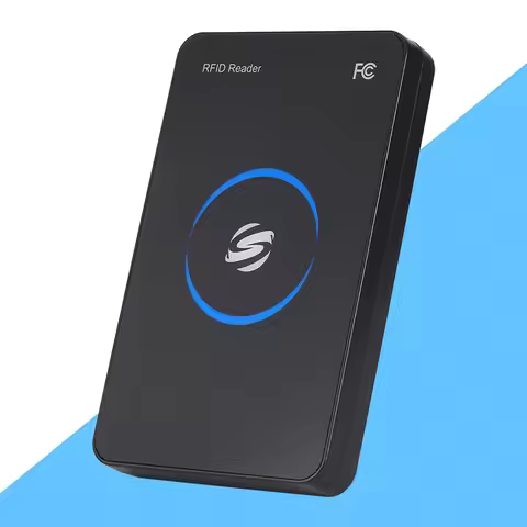 Contactless Access Control IC Card Reader 13.56MHZ Contactless HF RFID Smart IC USB Card Reader For 