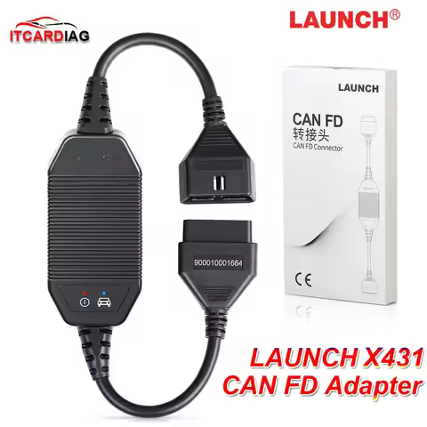 LAUNCH X431 CAN FD CANFD Adapter Connector Code Reader Original CANFD Cable Car Diagnostic Scanner f