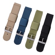 Adaptable Casio nylon strap small square watch AE-1200WH bracelet W-218H breathable accessories 18mm