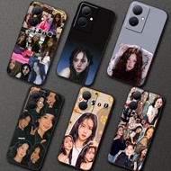 Fashionable soft black phone case for Vivo Y78 5G Y78 PLUS SX21 jisoo caseg