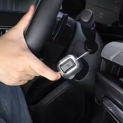 For Kia EV3/EV4/EV5/EV9/PV5/TASMAN Car Aluminum Alloy Steering Wheel Gear Shift Knob Assistor Button